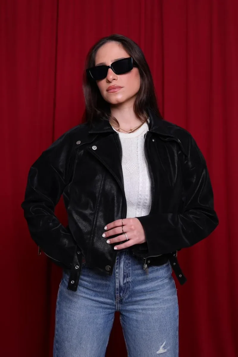 Leather Black Jacket